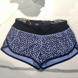 Gently worn sz 6 Lululemon running shorts
